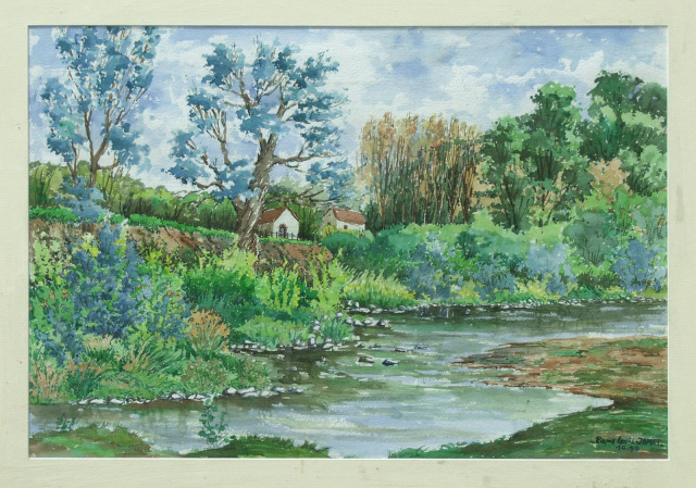 Aquarelle de Pierre-Louis Jamet