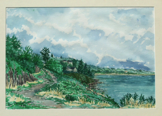 Aquarelle de Pierre-Louis Jamet