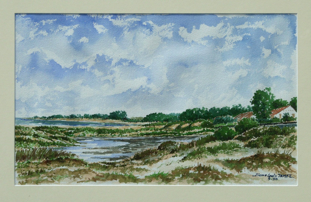 Aquarelle de Pierre-Louis Jamet