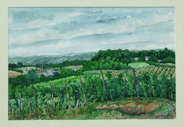 Aquarelle de Pierre-Louis Jamet