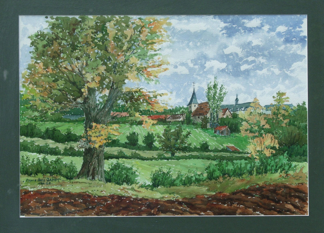 Aquarelle de Pierre-Louis Jamet
