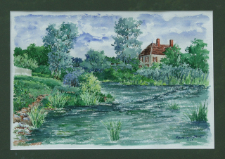 Aquarelle de Pierre-Louis Jamet