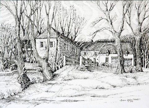 Dessin à l'encre de Chine