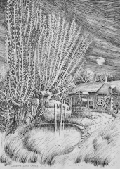 Dessin à l'encre de Chine