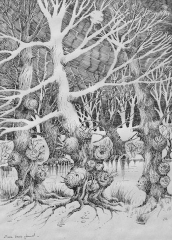 Dessin à l'encre de Chine